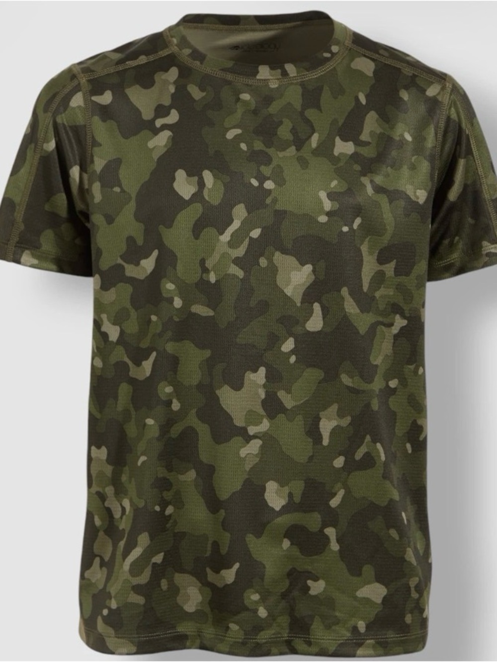 New ID Ideology Kids Boys Green Printed Camo T-Shirt Top Size M